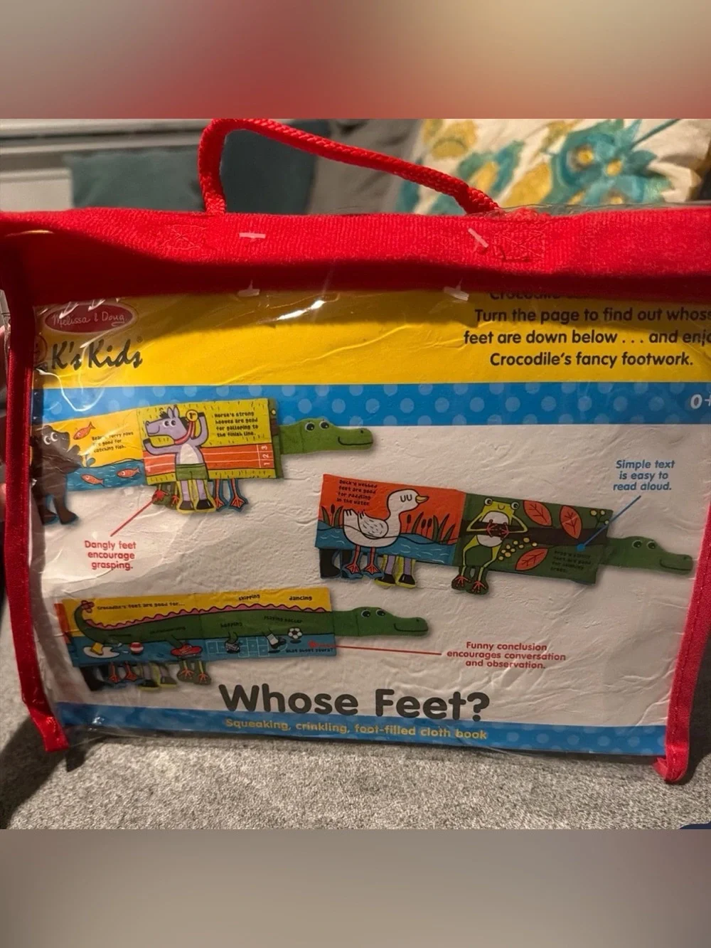 Melissa & Doug baby book